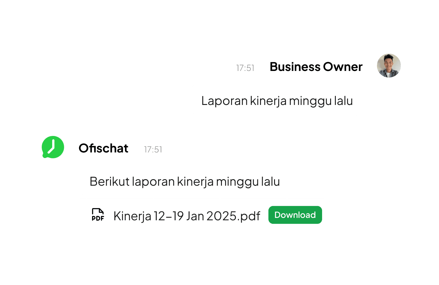 Get reports automatically